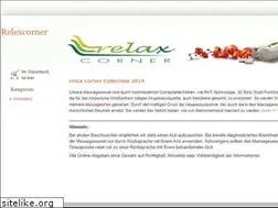 Sites similar to relax-corner.de