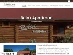 Sites similar to relaxapartman.hu