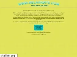 Sites similar to relaxasite.com