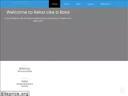 Sites similar to relaxlikeaboss.com