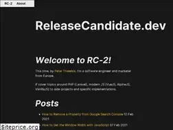 Sites similar to releasecandidate.dev