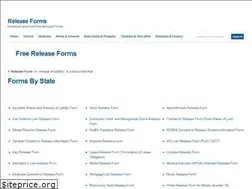 Sites similar to releaseforms.org