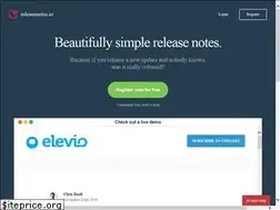 Sites similar to releasenotes.io