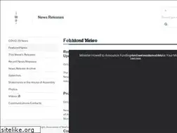 Sites similar to releases.gov.nl.ca
