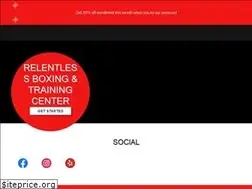 Sites similar to relentless-boxing.com