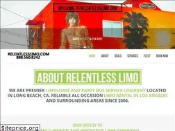 Sites similar to relentlesslimo.com