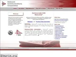 Sites similar to relevantcommunications.com