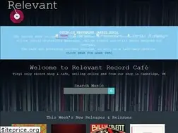Sites similar to relevantrecordcafe.co.uk