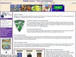 Sites similar to reliableanswers.com
