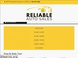 Sites similar to reliableautosale.com