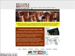 Sites similar to reliablebronze.com
