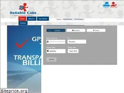 Sites similar to reliablecab.in