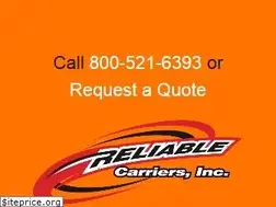 Sites similar to reliablecarriers.com