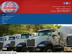 Sites similar to reliableconcretedallas.com