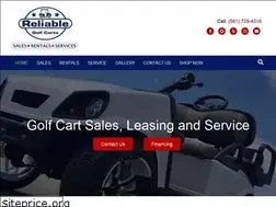 Sites similar to reliablegolfcarts.com