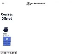 Sites similar to reliableinstitute.edu.in