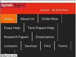 Sites similar to reliablepapers.com