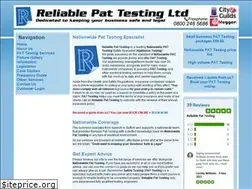 Sites similar to reliablepattesting.co.uk