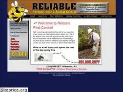 Sites similar to reliablepestsnj.com