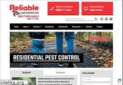 Sites similar to reliablepestsolutions.com