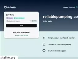 Sites similar to reliablepumping.com