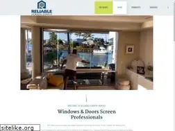 Sites similar to reliablescreensupply.com.au