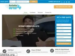 Sites similar to reliablesydneyremovalists.com.au