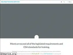 Sites similar to reliabletraining.ca