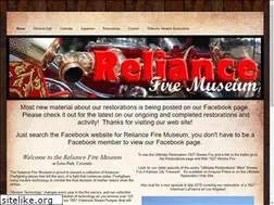 Sites similar to reliancefiremuseum.org