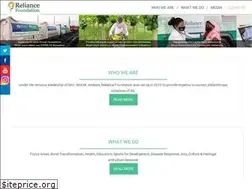 Sites similar to reliancefoundation.org
