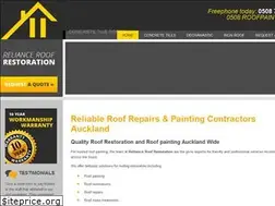 Sites similar to relianceroofrestoration.co.nz