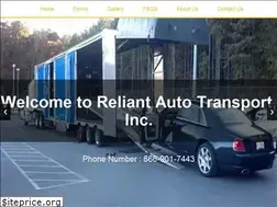 Sites similar to reliantautotransport.com