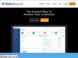 Sites similar to relicrecord.com