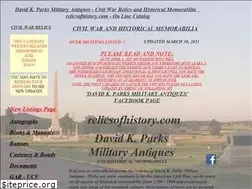 Sites similar to relicsofhistory.com