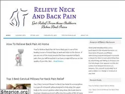 Sites similar to relieveneckandbackpain.com