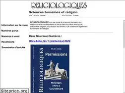 Sites similar to religiologiques.uqam.ca