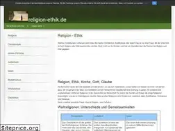 Sites similar to religion-ethik.de
