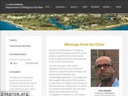 Sites similar to religion.ucsb.edu