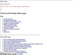 Sites similar to religionandtheology.org