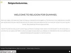 Sites similar to religionfordummies.com