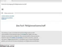 Sites similar to religionswissenschaft.de