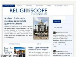 Sites similar to religioscope.com