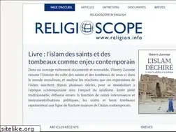 Sites similar to religioscope.fr