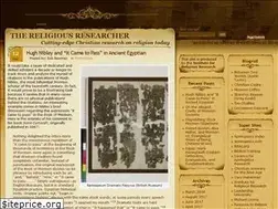Sites similar to religiousresearcher.org