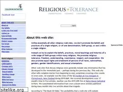 Sites similar to religioustolerance.com