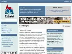 Sites similar to reliwiki.nl