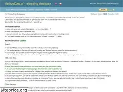 Sites similar to reloaddata.pl