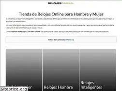 Sites similar to relojescasual.com
