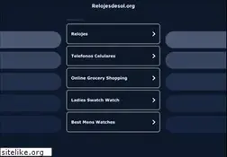 Sites similar to relojesdesol.org