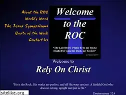 Sites similar to relyonchrist.com